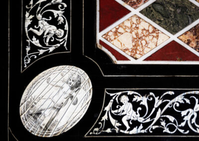 - Pogliani Ferdinando (Milano, 1832 – 1899). A rectangular center table